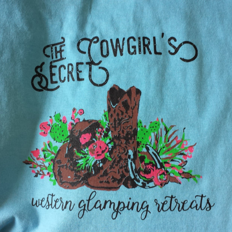 The Cowgirl's Secret Tee.