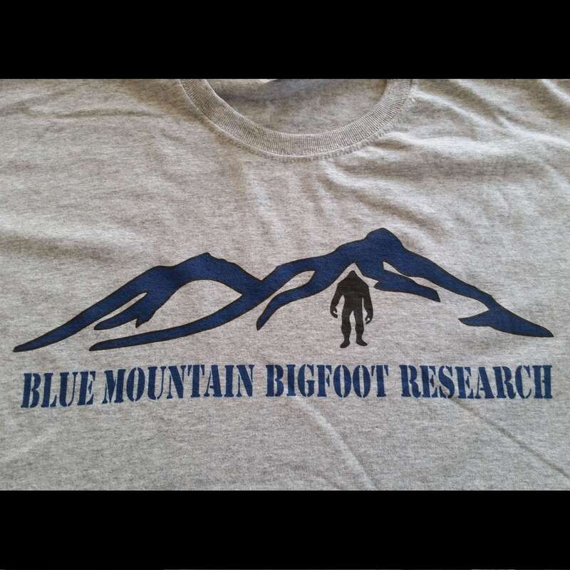 Blue Mountain Bigfoot Research Tee.