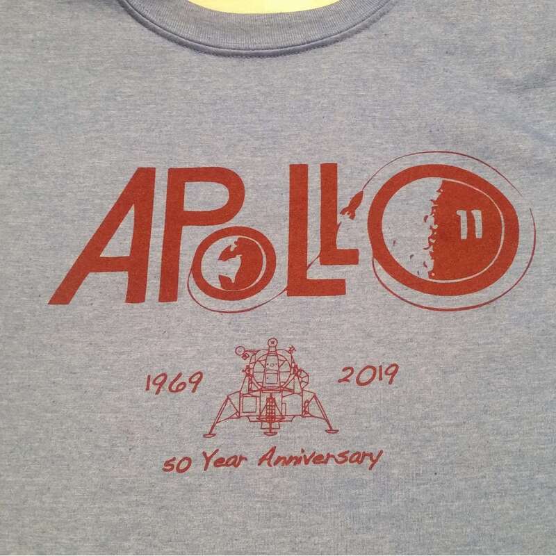Apollo 50 Year Anniversary Custom Tee.