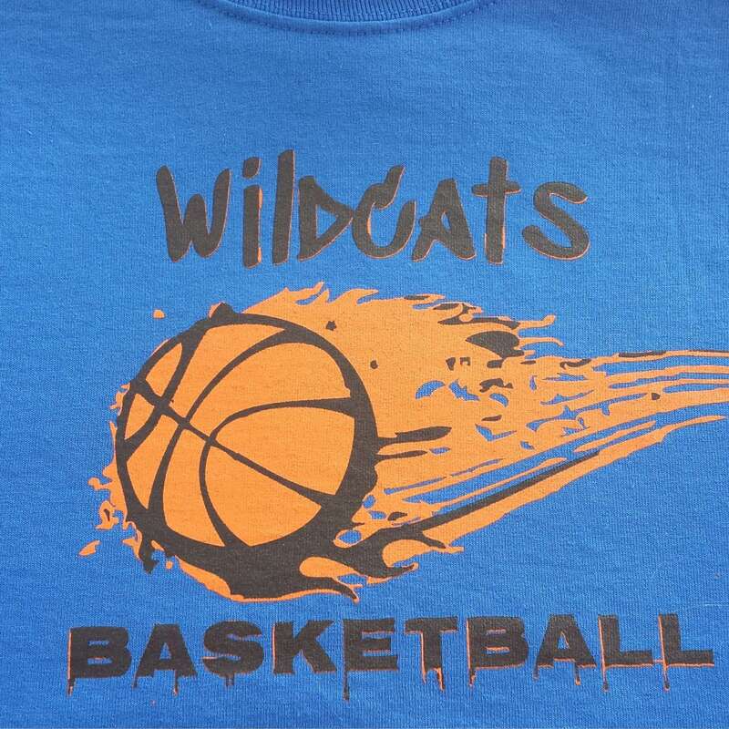 Wildcats Basketball Tee.